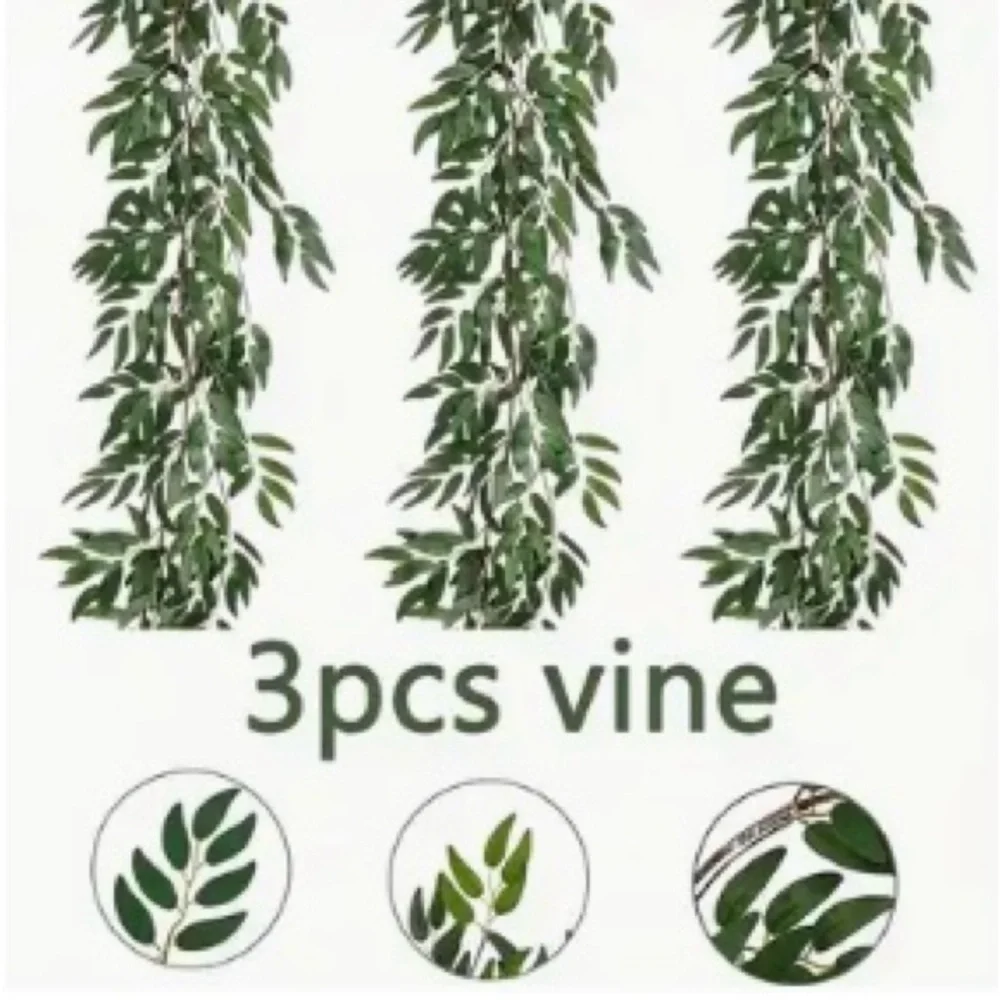 NEW Artificial Green Leaf Vines